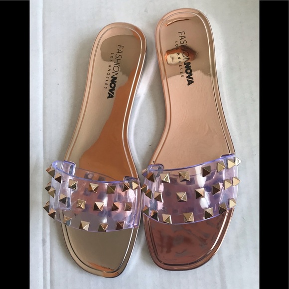Fashionnova Shoes - FASHIONNOVA SANDALS WITH RHINESTONES